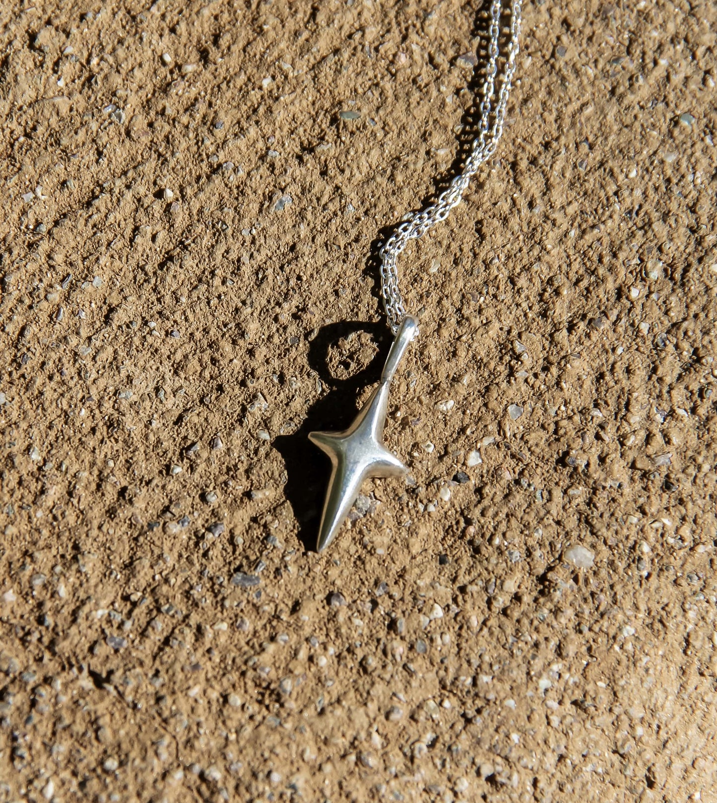 collar destello milagros amuleto talisman hecho en plata