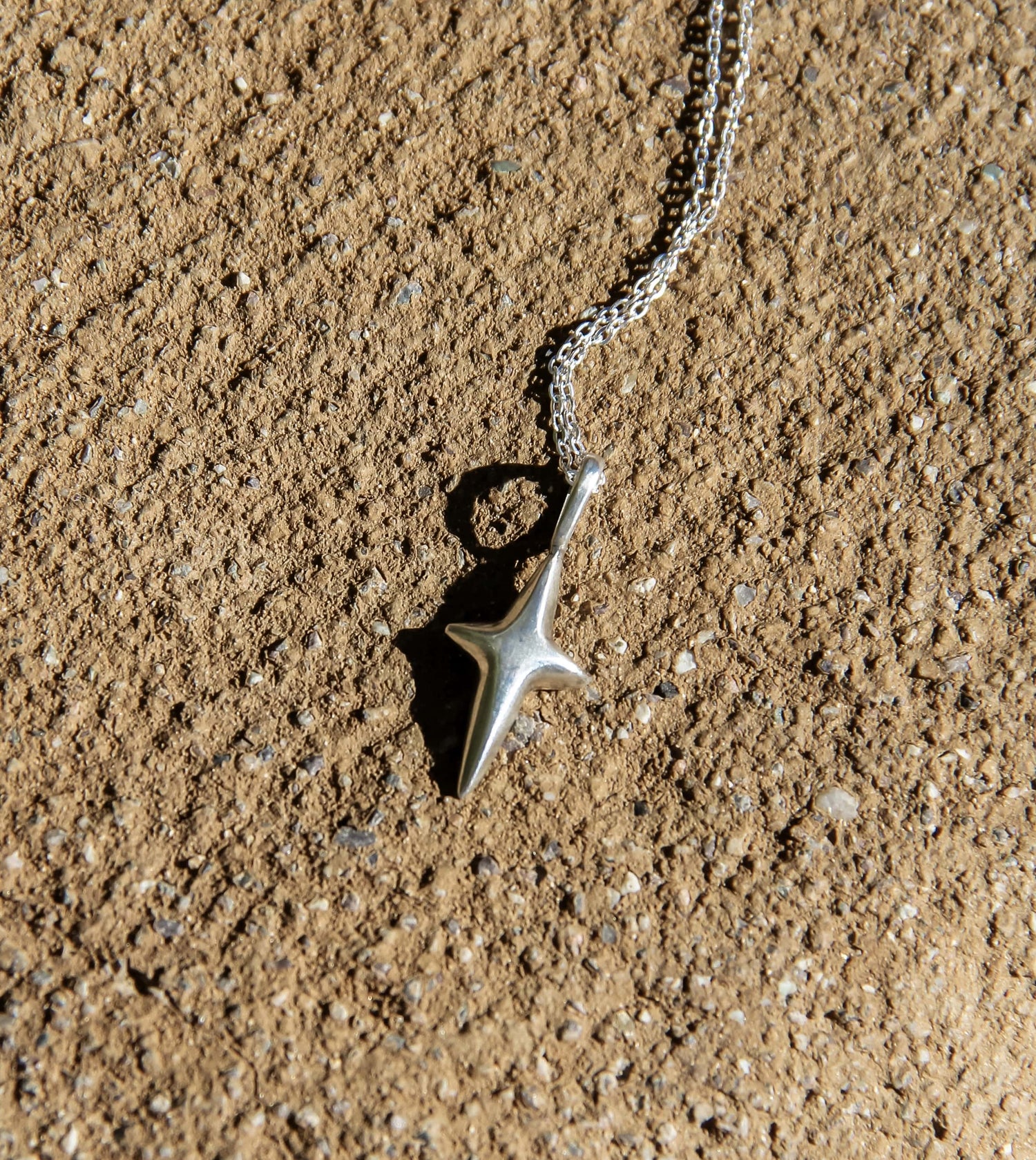collar destello milagros amuleto talisman hecho en plata